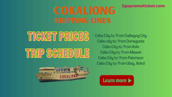 Cokaliong Trips Update 2023 Cebu To Visayas 